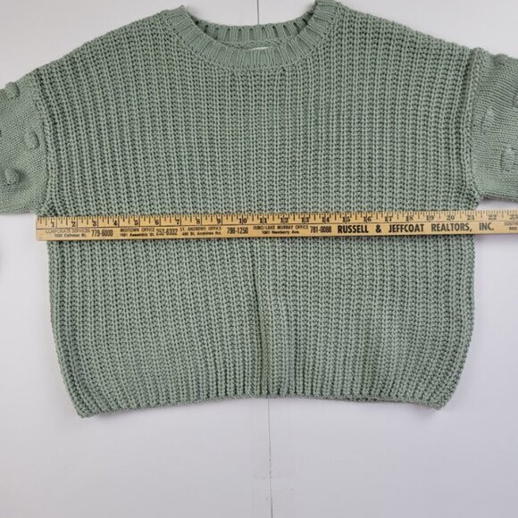 Jessica Simpson Dusty Blue Knitted Sweater - Picture 11 of 12